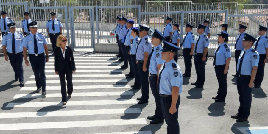 Επίσκεψη της Ε.Γιολίτη και Ηγεσίας της Αστυνομίας με μέλη της Αστυνομικής Διεύθυνσης Μόρφου